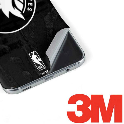 NBA Minnesota Timberwolves Black Animal Print Galaxy S8 Plus Skin